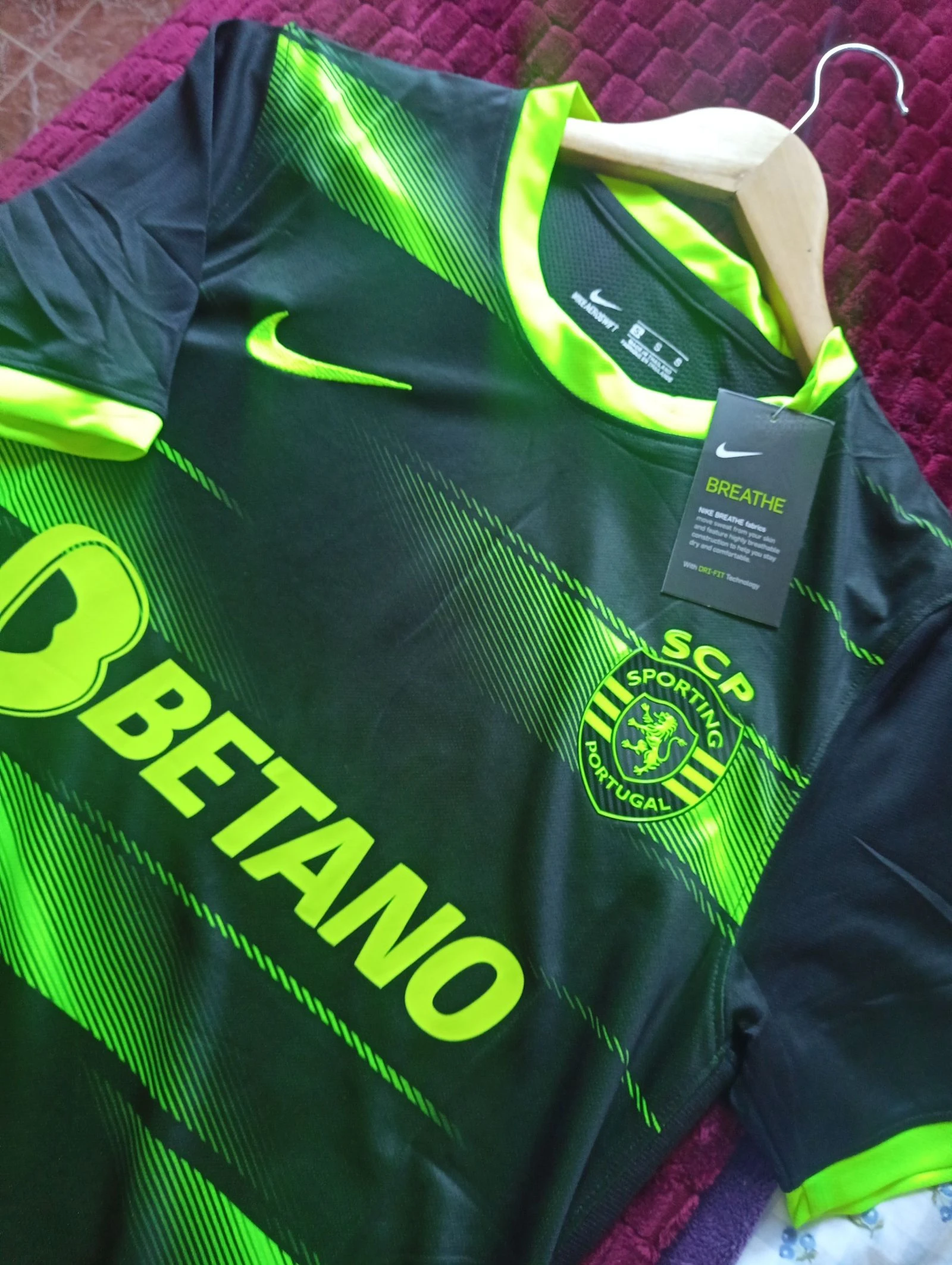 Maillot Sporting édition 2022/2023 neuf – photo 3
